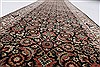 Herati Black Runner Hand Knotted 27 X 102  Area Rug 250-23805 Thumb 7