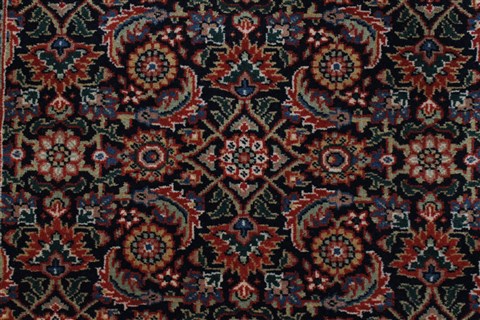 Herati Blue Runner Hand Knotted 25 X 911 Area Rug 250-23807 Image 4