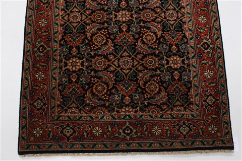 Herati Blue Runner Hand Knotted 25 X 911 Area Rug 250-23807 Image 5