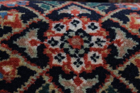 Herati Blue Runner Hand Knotted 25 X 911 Area Rug 250-23807 Image 8