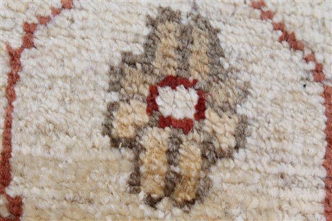 Chobi Beige Runner Hand Knotted 28 X 911 Area Rug 250-23808 Image 10