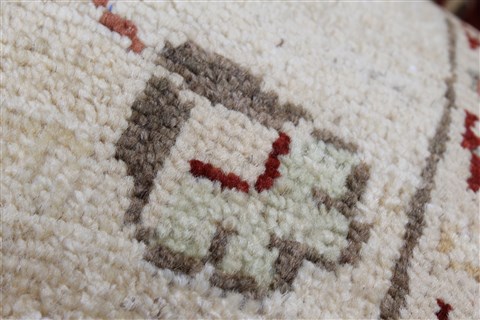 Chobi Beige Runner Hand Knotted 28 X 911 Area Rug 250-23808 Image 11