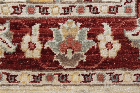 Chobi Beige Runner Hand Knotted 28 X 911 Area Rug 250-23808 Image 4