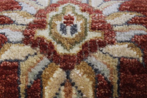 Ziegler Brown Runner Hand Knotted 26 X 102 Area Rug 250-23809 Image 8