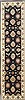 Ziegler Black Runner Hand Knotted 26 X 102 Area Rug 250-23811 Thumb 0