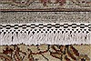 Kashan Beige Runner Hand Knotted 26 X 101  Area Rug 250-23817 Thumb 3