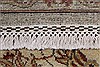 Kashan Beige Runner Hand Knotted 26 X 101  Area Rug 250-23817 Thumb 3
