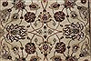 Kashan Beige Runner Hand Knotted 26 X 101  Area Rug 250-23817 Thumb 6