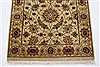 Kashan Beige Runner Hand Knotted 26 X 101  Area Rug 250-23817 Thumb 7