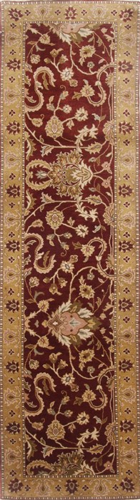 Chobi Red Runner Hand Knotted 28 X 99 Area Rug 250-23818 Image 0