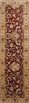 Pakistani Chobi Red Runner 10 to 12 ft Wool Carpet 23818