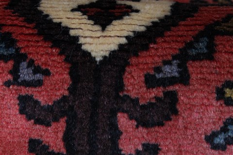 Karajeh Red Runner Hand Knotted 35 X 96 Area Rug 250-23835 Image 9