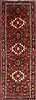 Karajeh Red Runner Hand Knotted 35 X 96  Area Rug 250-23835 Thumb 0