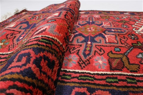 Karajeh Red Runner Hand Knotted 27 X 124 Area Rug 250-23840 Image 11