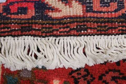 Karajeh Red Runner Hand Knotted 27 X 124 Area Rug 250-23840 Image 1