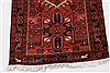 Karajeh Red Runner Hand Knotted 27 X 124  Area Rug 250-23840 Thumb 6