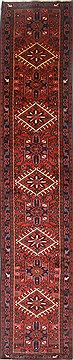 Persian Karajeh Red Runner 10 to 12 ft Wool Carpet 23840