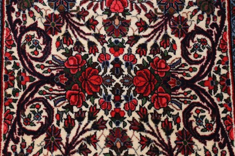 Bidjar Beige Runner Hand Knotted 211 X 133 Area Rug 250-23850 Image 3