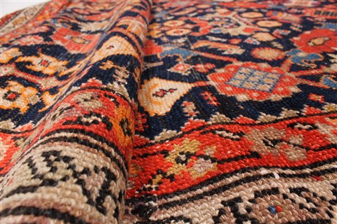 Malayer Blue Runner Hand Knotted 33 X 910 Area Rug 250-23854 Image 12