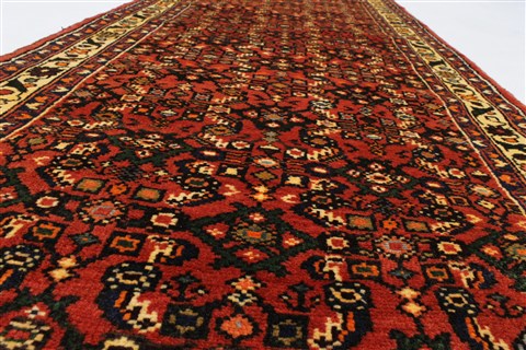 Hamedan Purple Runner Hand Knotted 31 X 1011 Area Rug 250-23855 Image 1