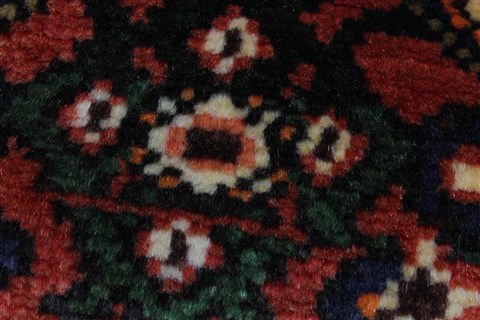 Hamedan Purple Runner Hand Knotted 31 X 1011 Area Rug 250-23855 Image 6