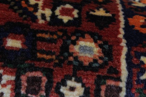 Hamedan Purple Runner Hand Knotted 31 X 1011 Area Rug 250-23855 Image 7