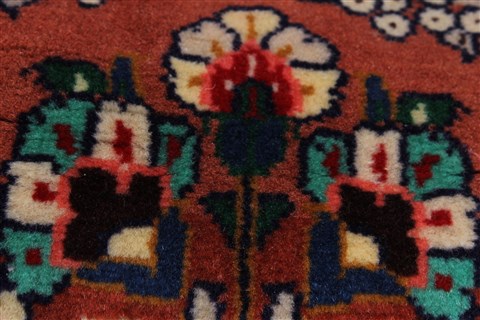Sarouk Purple Runner Hand Knotted 29 X 134 Area Rug 250-23858 Image 6