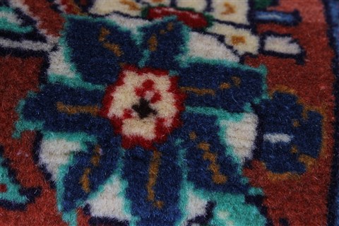 Sarouk Purple Runner Hand Knotted 29 X 134 Area Rug 250-23858 Image 7