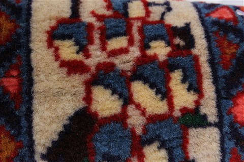 Sarouk Purple Runner Hand Knotted 29 X 134 Area Rug 250-23858 Image 8