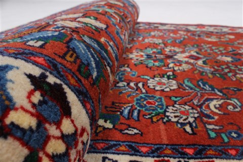 Sarouk Purple Runner Hand Knotted 29 X 134 Area Rug 250-23858 Image 9
