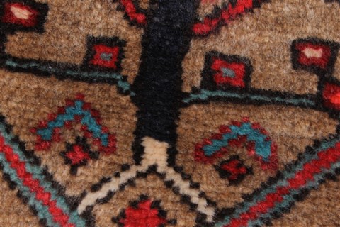 Ghazni Brown Runner Hand Knotted 33 X 135 Area Rug 250-23860 Image 7