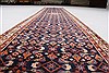 Hamedan Blue Runner Hand Knotted 32 X 1610  Area Rug 250-23888 Thumb 1