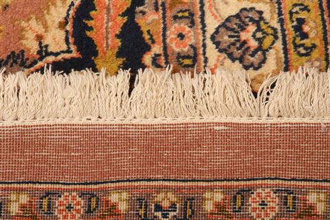 Kashan Red Hand Knotted 910 X 132 Area Rug 100-23905 Image 9