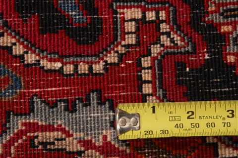 Khorasan Red Hand Knotted 99 X 127 Area Rug 100-23908 Image 8