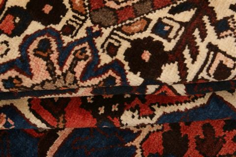 Bakhtiar Orange Hand Knotted 102 X 1111 Area Rug 100-23910 Image 3
