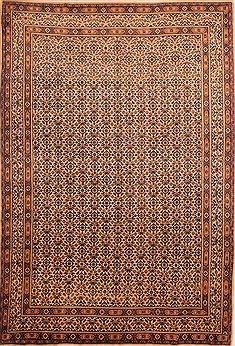 Birjand Beige Hand Knotted 9'0" X 13'0"  Area Rug 100-23913