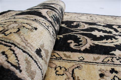 Pishavar Black Runner Hand Knotted 27 X 1711 Area Rug 250-23924 Image 22