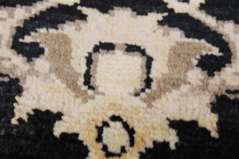 Pishavar Black Runner Hand Knotted 27 X 1711 Area Rug 250-23924 Image 15