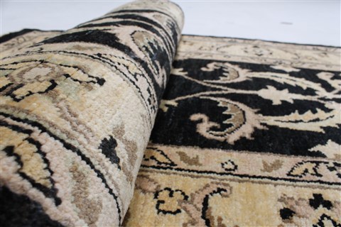 Pishavar Black Runner Hand Knotted 27 X 1711 Area Rug 250-23924 Image 21
