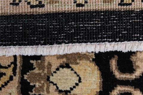 Pishavar Black Runner Hand Knotted 27 X 1711 Area Rug 250-23924 Image 2