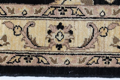 Pishavar Black Runner Hand Knotted 27 X 1711 Area Rug 250-23924 Image 5