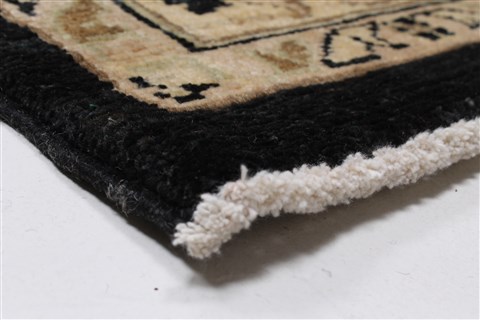 Pishavar Black Runner Hand Knotted 27 X 1711 Area Rug 250-23924 Image 12