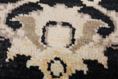 Pishavar Black Runner Hand Knotted 27 X 1711 Area Rug 250-23924 Image 16