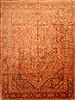 Heriz Beige Hand Knotted 97 X 129  Area Rug 100-23925 Thumb 0