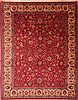 Mashad Red Hand Knotted 911 X 126  Area Rug 100-23934 Thumb 0