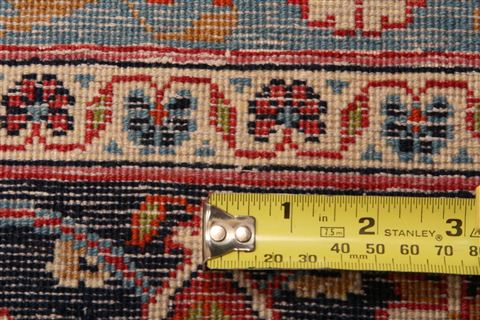 Kashan Blue Hand Knotted 97 X 138 Area Rug 100-23938 Image 8