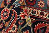 Kashan Blue Hand Knotted 97 X 138 Area Rug 100-23938 Thumb 2