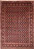 Kashan Blue Hand Knotted 97 X 138 Area Rug 100-23938 Thumb 0