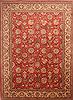 Tabriz Red Hand Knotted 99 X 133  Area Rug 100-23943 Thumb 0