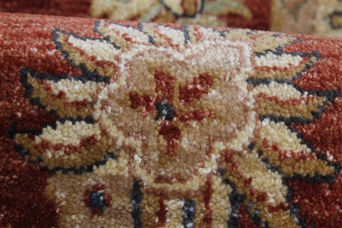 Ziegler Brown Runner Hand Knotted 40 X 146 Area Rug 250-23963 Image 11
